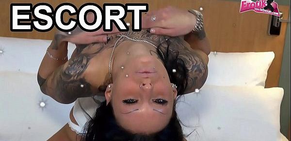  IHR ERSTES USERDATE - german hooker first amateur casting with cum in mouth